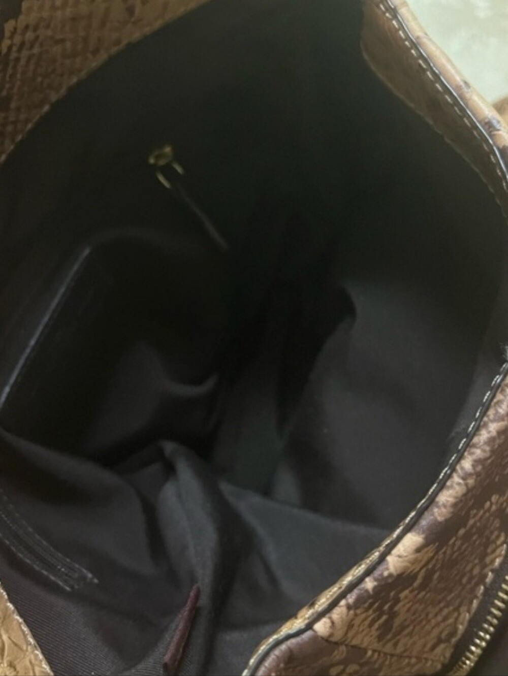 🐍COACH LIMITED EDITION PHOEBE PYTHON LEATHER SHOULDER/TOTE EUC - Picture 16 of 16